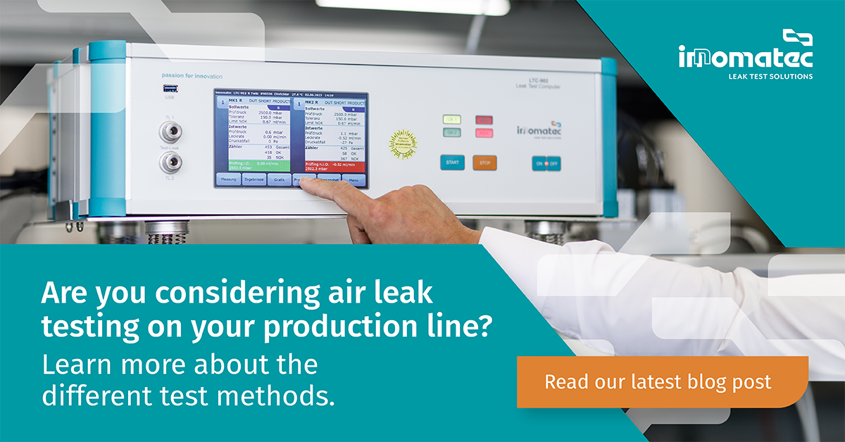Air Leak Test Methods and How They Work